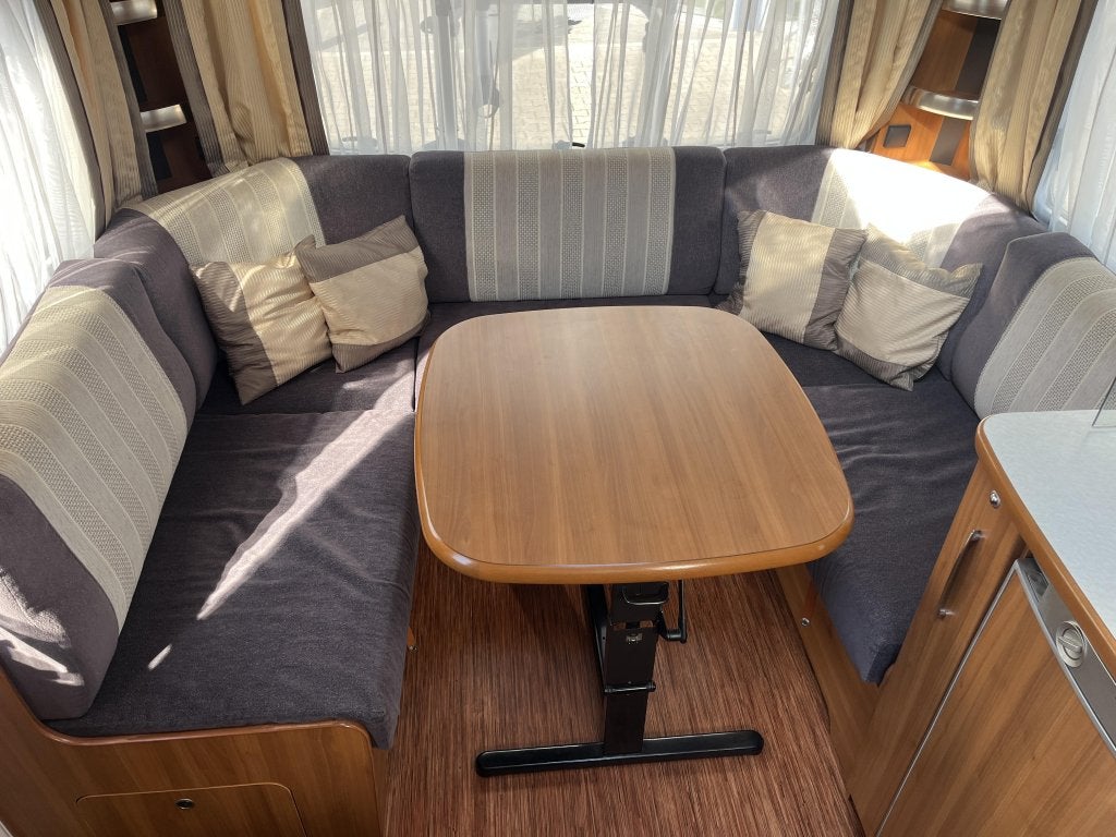 Fendt Platin 470 TB Mover - Thule luifel -, Caravans en Kamperen, Rondzit, Bedrijf, Overige typen, 5 tot 6 meter