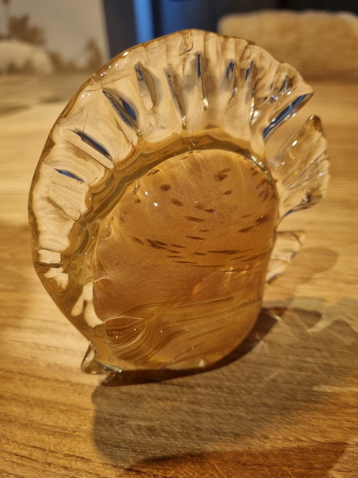 Glazen vis vintage, Antiek en Kunst, Antiek | Glas en Kristal, Ophalen of Verzenden