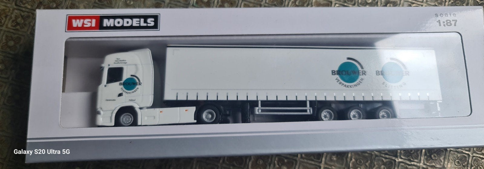 WSI Models Scania R Brouwer Verpakkingen 1:87, Ophalen of Verzenden