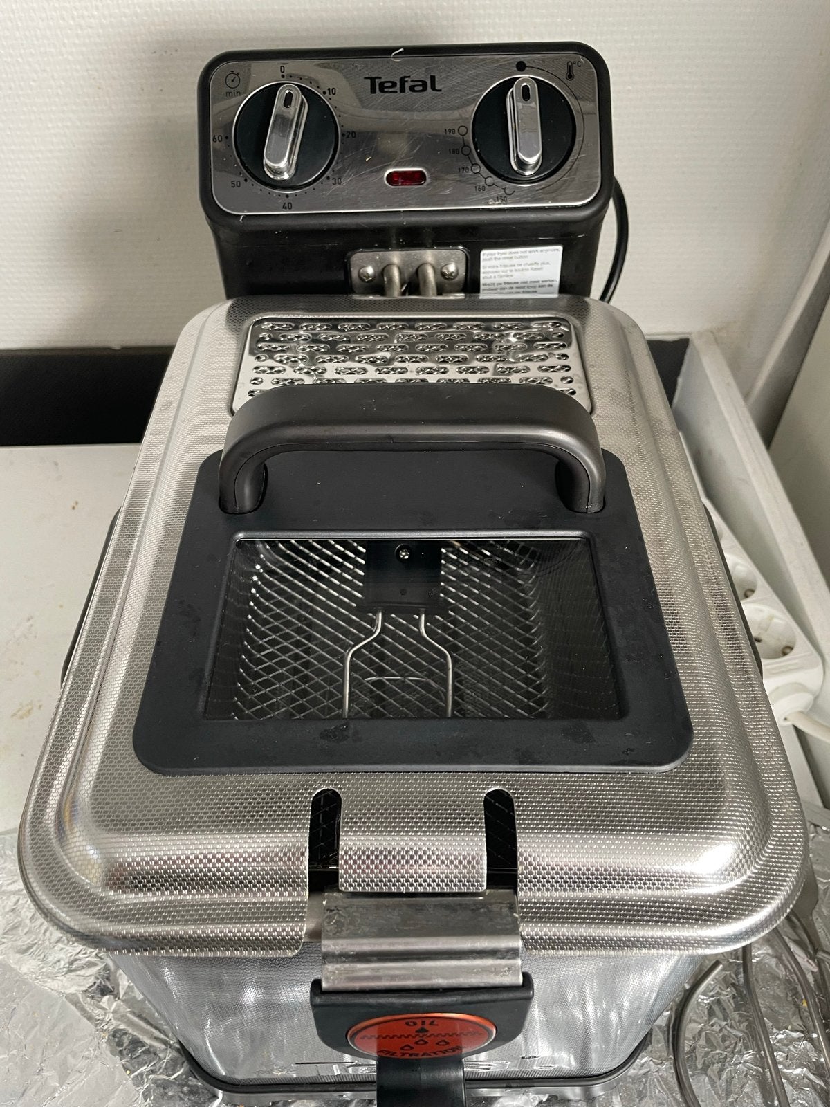 Tefal Friteuse - Compact en Efficiënt Frituren, Witgoed en Apparatuur, 2 tot 3 liter, Ophalen, Gebruikt, Uitneembare binnenpan
