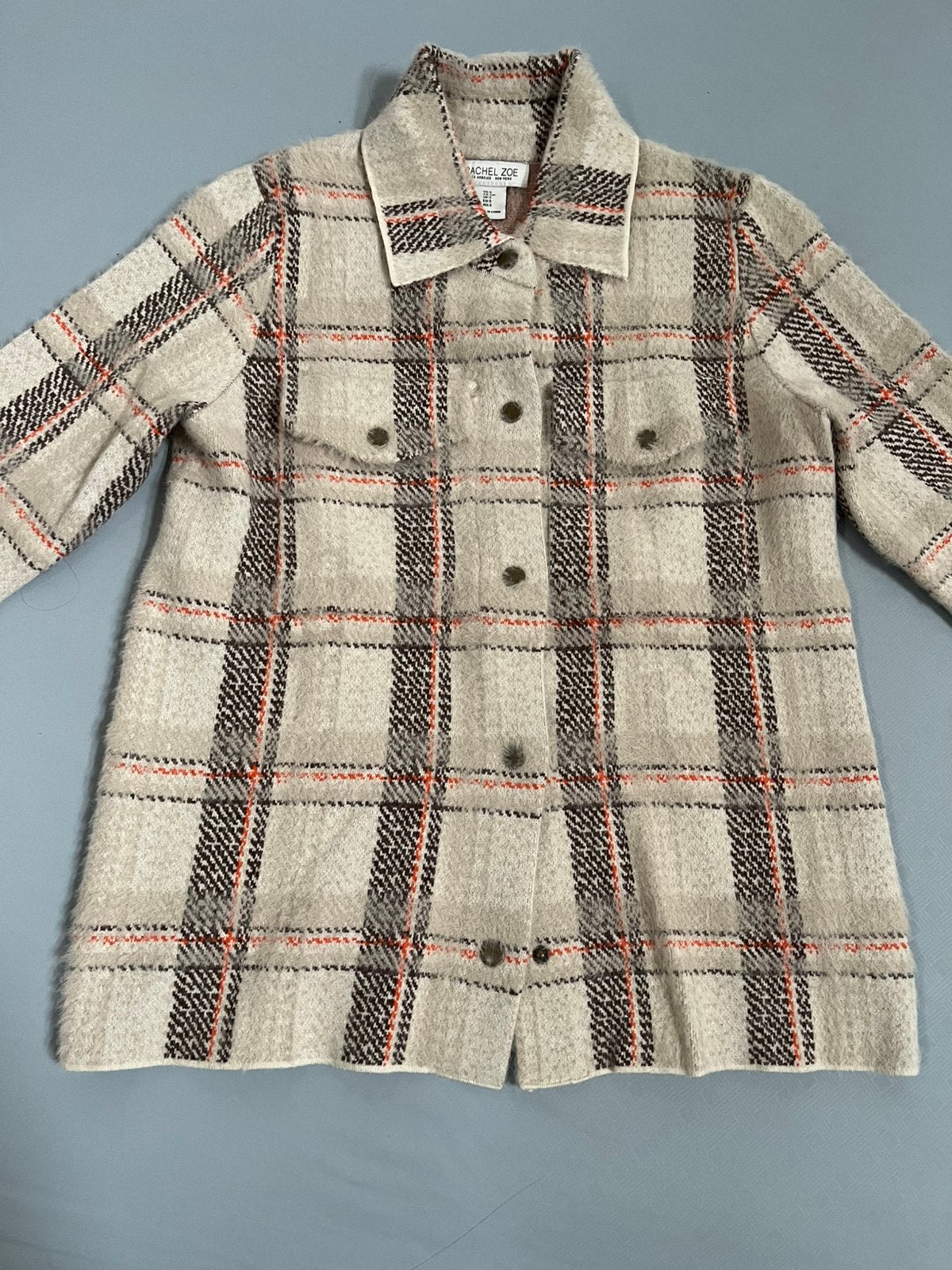 Vest van Rachel Zoe maat s beige, bruin en oranje, Ophalen of Verzenden, Zo goed als nieuw, Overige kleuren
