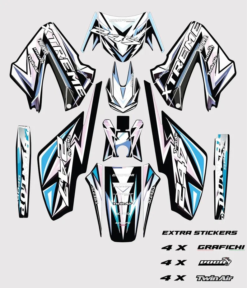 Derbi Senda Xtreme Sticker Set - Brommer Bestickering, Ophalen of Verzenden, Nieuw