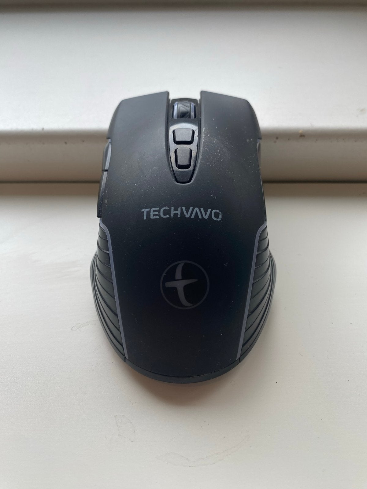 TECHVAVO Draadloze Muis - Zwart, Ergonomisch Design, Computers en Software, Muizen, Rechtshandig, Muis, Ergonomisch, Ophalen of Verzenden