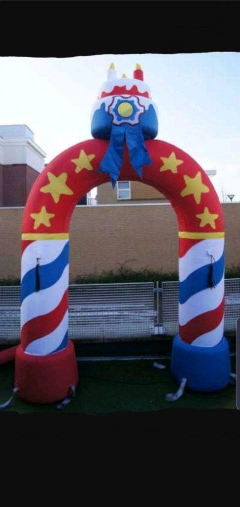 Te huur opblaasbare Feestboog, Ophalen, Gebruikt, Overige