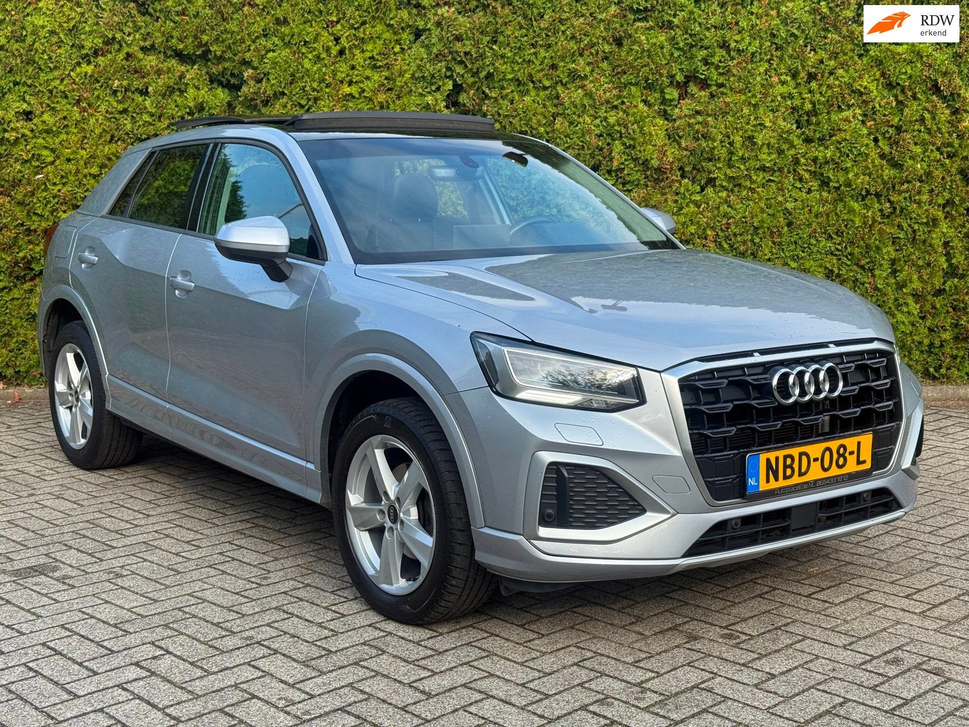 Audi Q2 35 TFSI LEER PANORAMADAK CARPLAY ELEC ACHTERKLEP, Auto's, 4 cilinders, 150 pk, Leder, Bedrijf