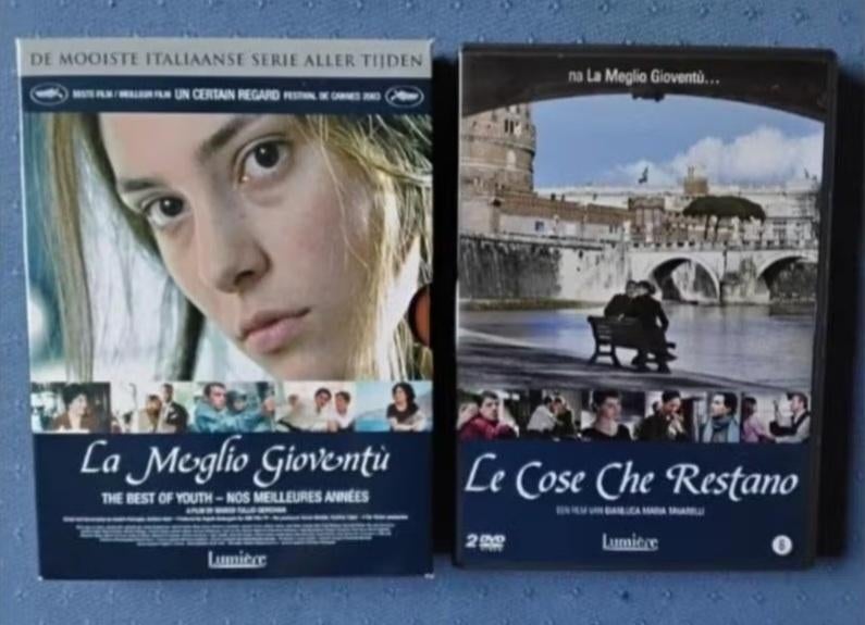 DVD's: La Meglio Gioventù én Le Cose Che Restano (Lumière), Cd's en Dvd's, Dvd's | Filmhuis, Ophalen, Alle leeftijden, Boxset