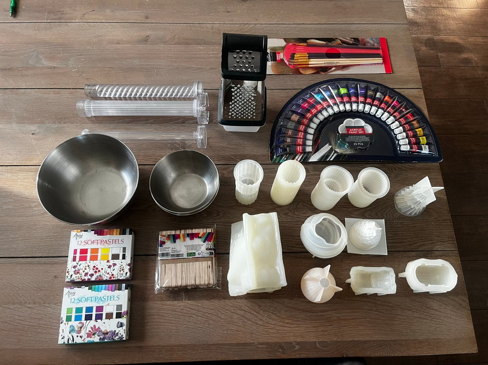 Aanvulling op je hobby kaarsen maken. Zie alle foto’s., Ophalen, Gebruikt
