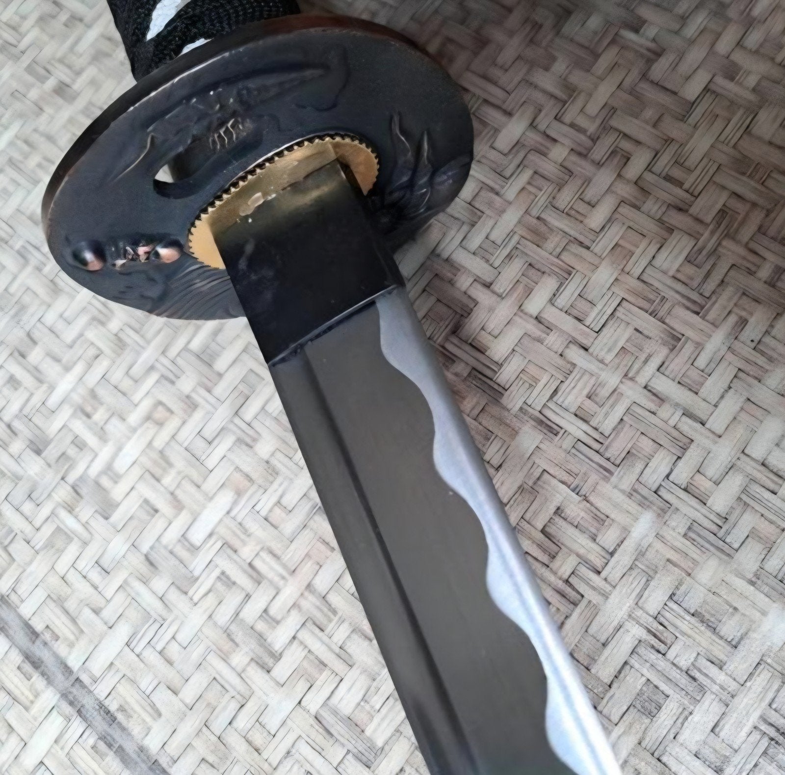 Scherp katana zwaard, samurai zwaarden, sabel, mes, dolk

Sc, Ophalen of Verzenden, Overige soorten, Azië, Zwaard of Sabel