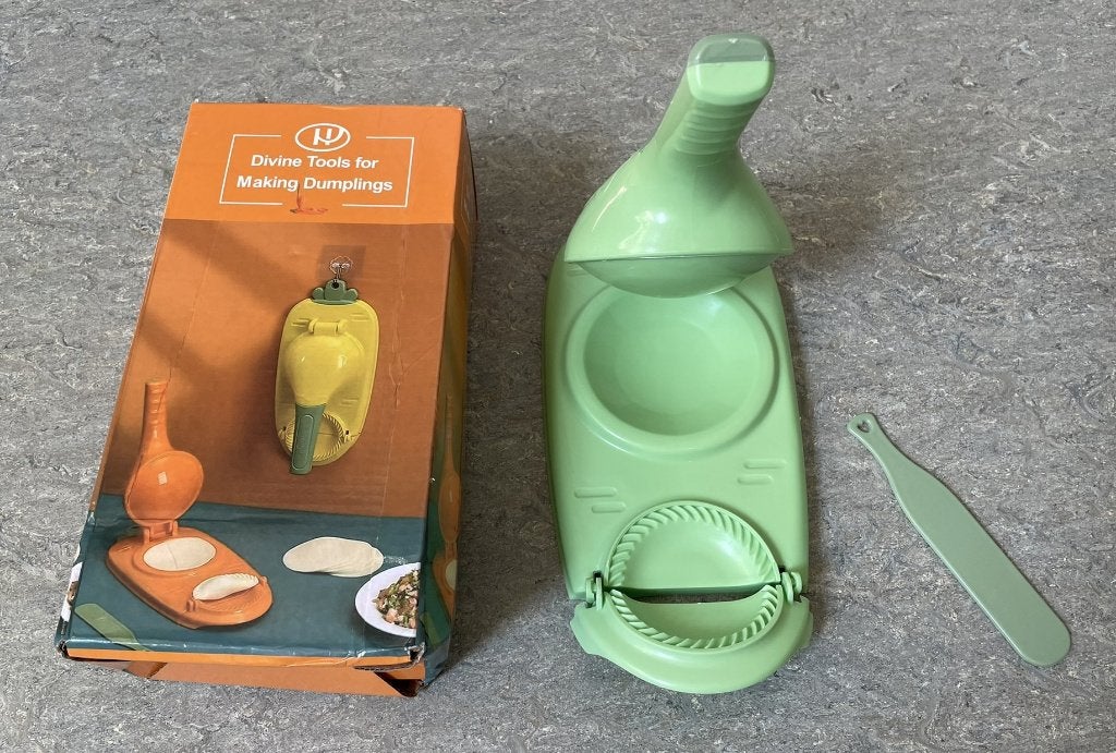 Dumpling maker emapanda's noedels ravioli, Kunststof, Ophalen of Verzenden, Zo goed als nieuw, Overige merken