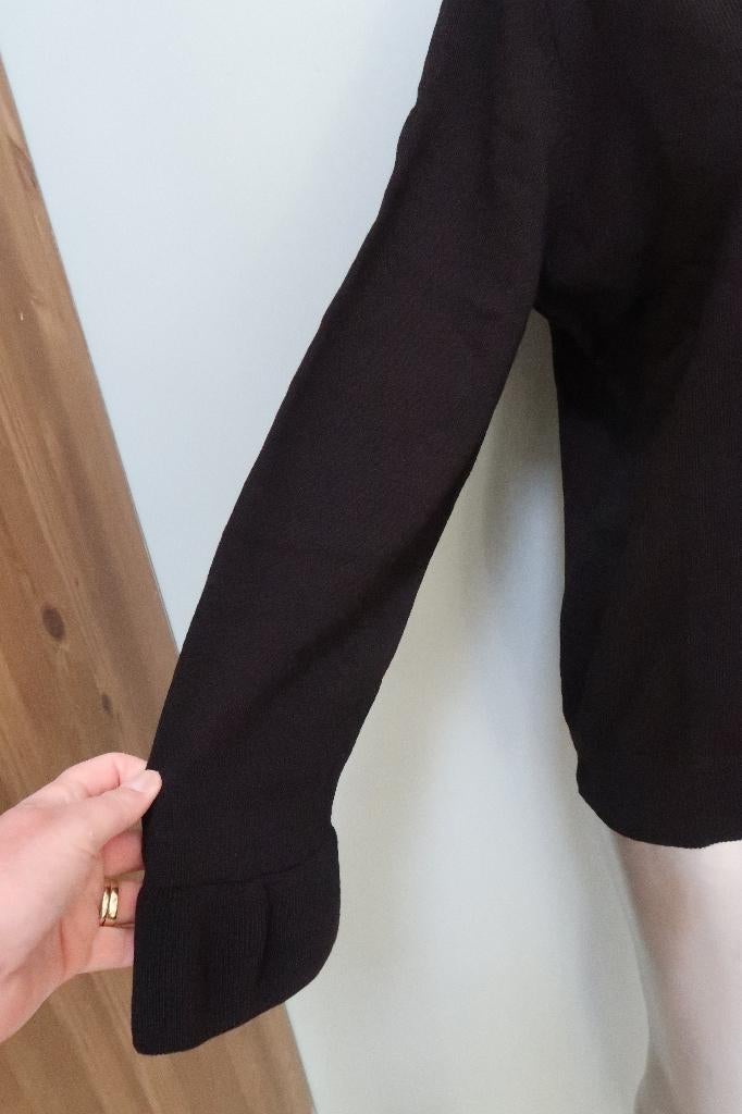 Trendyol nieuw met klaartje prachtige trui zwart wit xl, Zwart, Maat 46/48 (XL) of groter, Ophalen of Verzenden, Nieuw