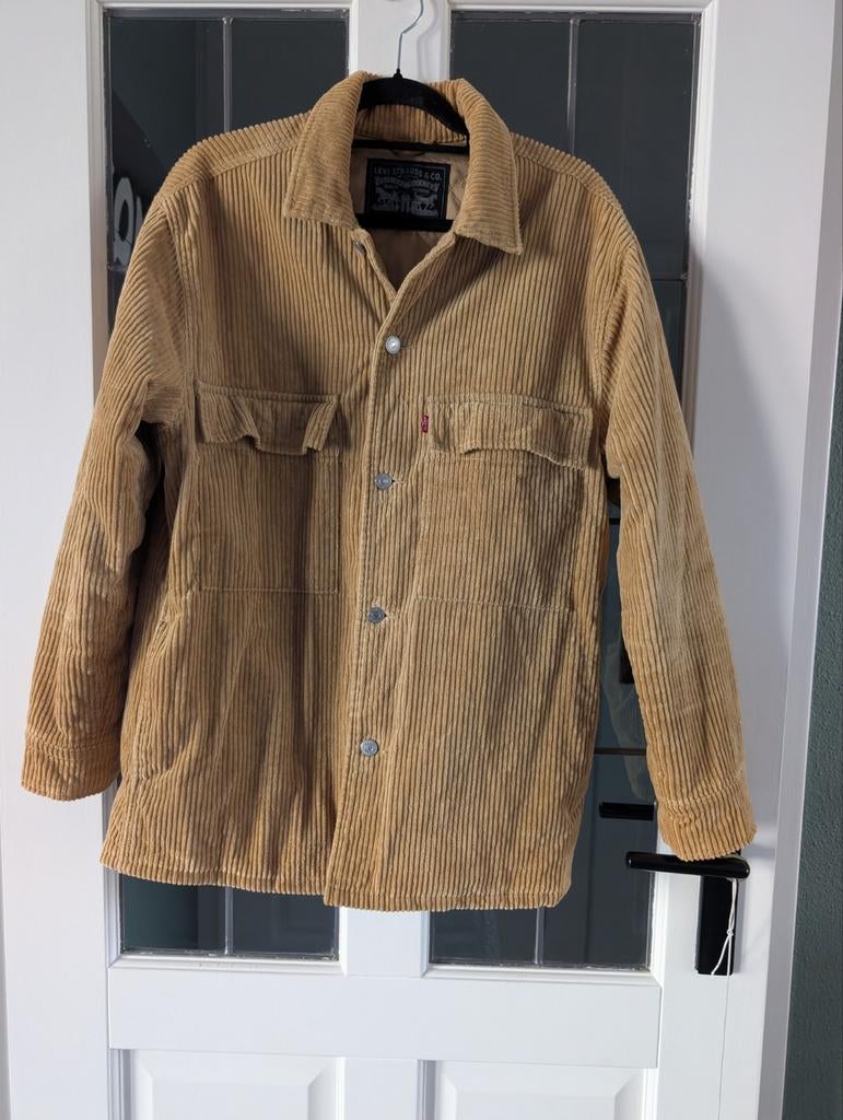 Levi's gave jas, Kleding | Heren, Jassen | Winter, Beige, Ophalen of Verzenden, Zo goed als nieuw, Levi’s