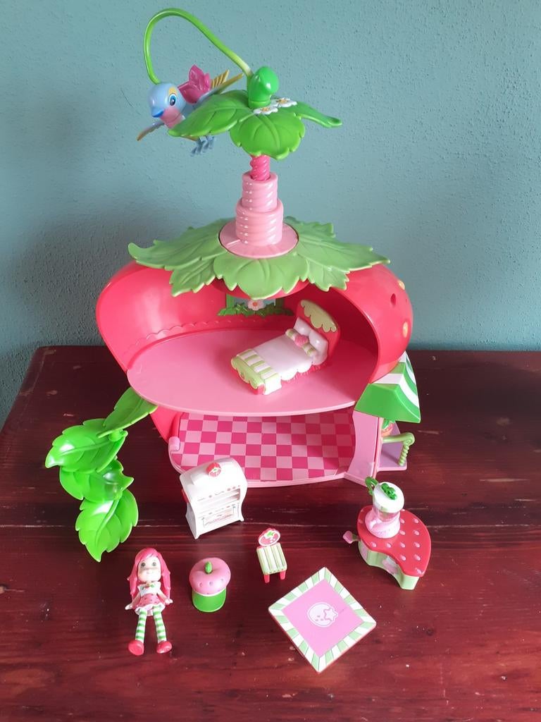 Strawberry Shortcake huis Hasbro 2008, Ophalen, Zo goed als nieuw