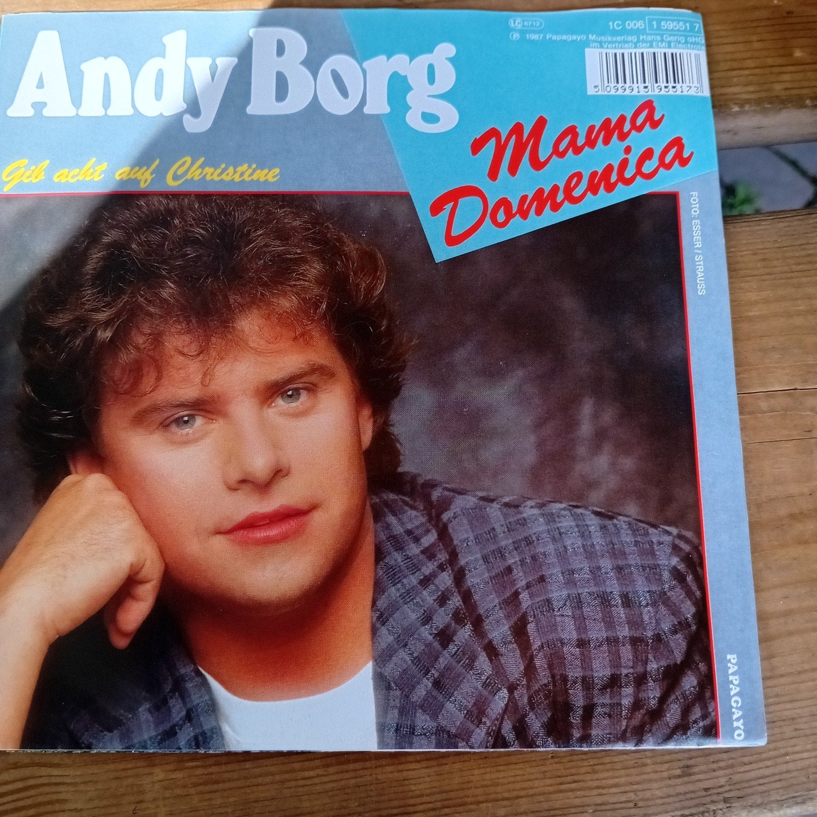 Single andy borg mama, Ophalen of Verzenden, Gebruikt, Pop