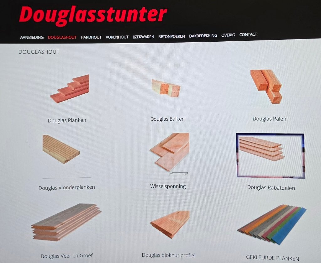 Nieuwe Douglas Balken 150x150 mm | Fijnbezaagd – €15,95 p/m, Ophalen of Verzenden, Nieuw, Veranda