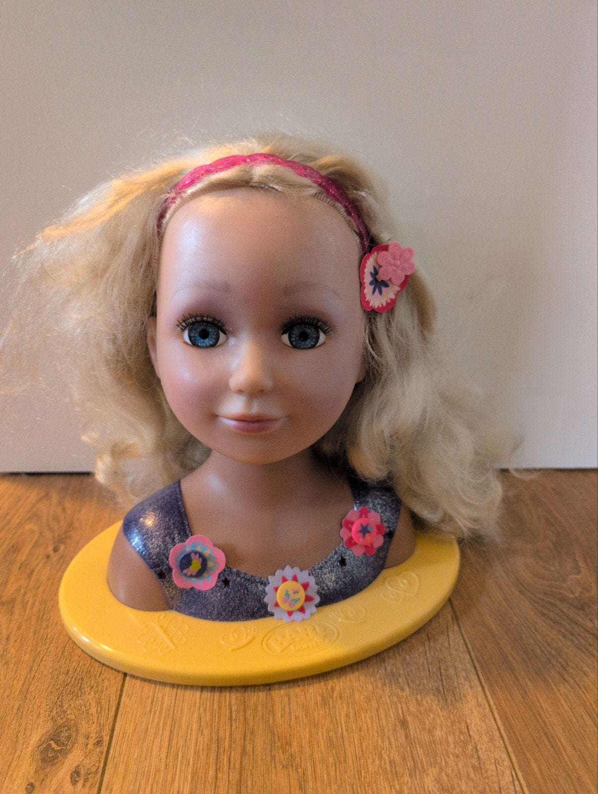 Zapf Baby Born Styling Hoofd met Blond Haar, Ophalen of Verzenden, Gebruikt, Overige typen