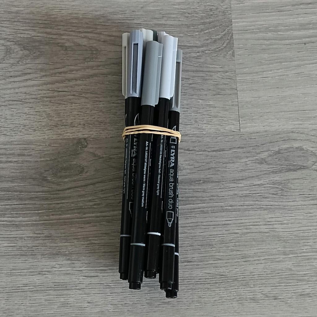 Lyra aqua brush duo stiften anime 12 stuks, Ophalen of Verzenden, Nieuw
