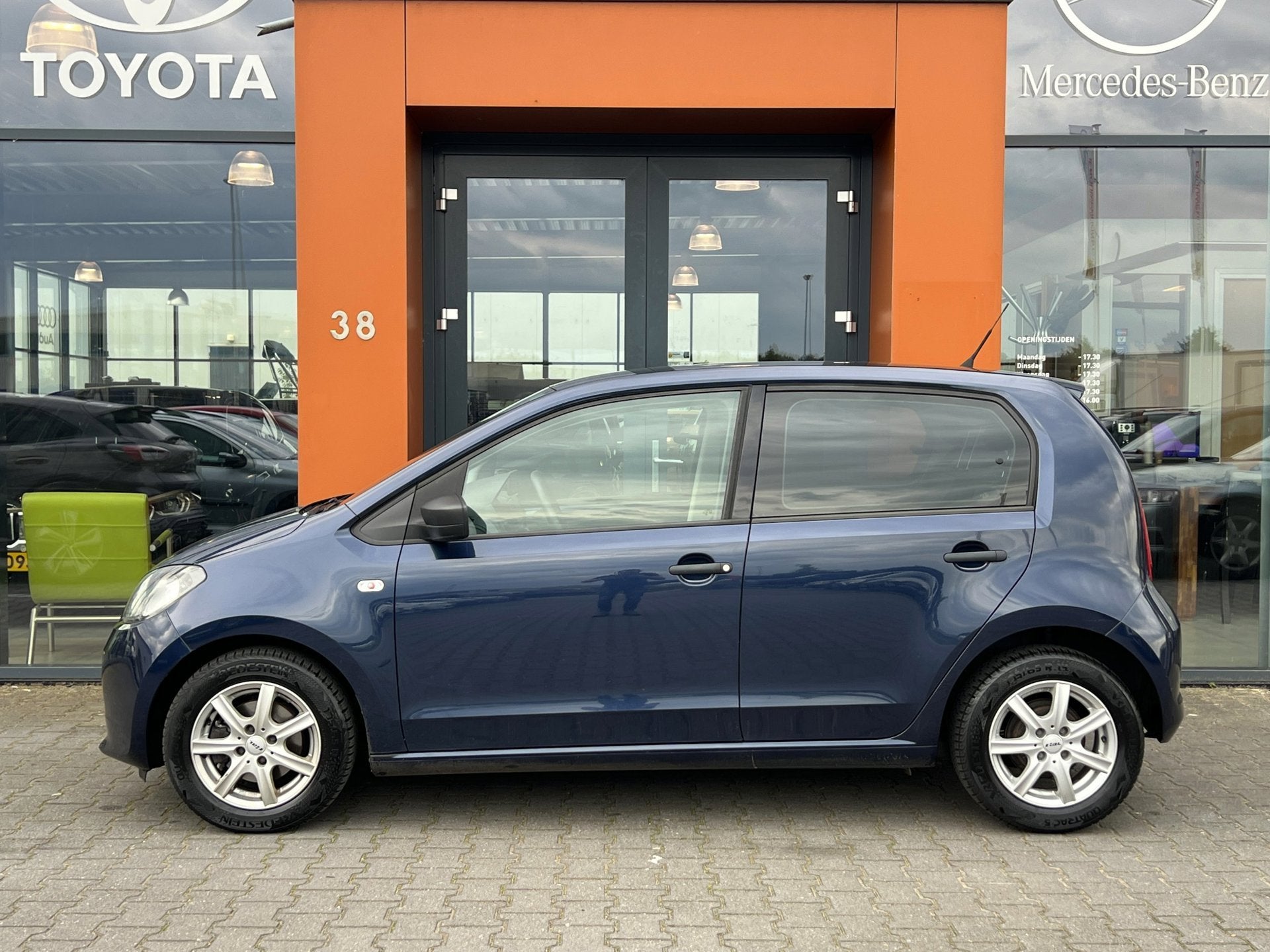 Skoda Citigo 1.0 Greentech|Navi|Airco|Bluetooth|Isofix|NAP, Euro 5, Gebruikt, 840 kg, Origineel Nederlands