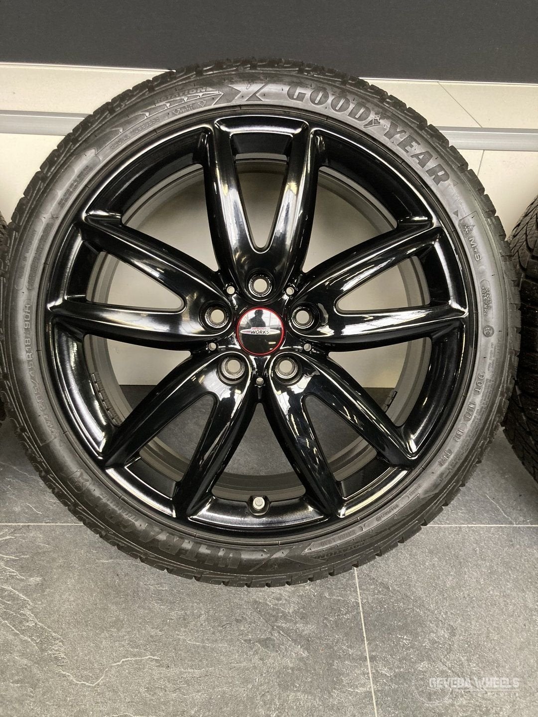 18” originele Mini Clubman F54 JCW velgen + winterbanden, Auto-onderdelen, 18 inch, Gebruikt, -, -