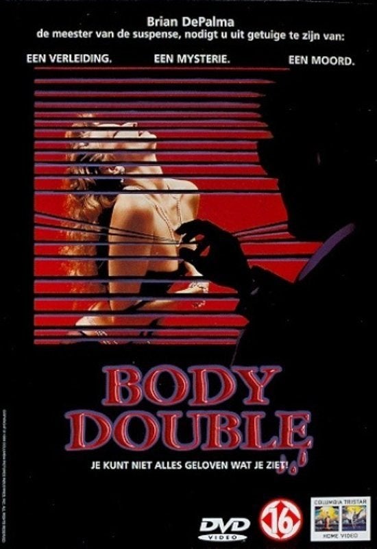 dvd Body Double [Brian de Palma] Melanie Griffith, Engels, Vanaf 16 jaar, Nederlands, Overige genres