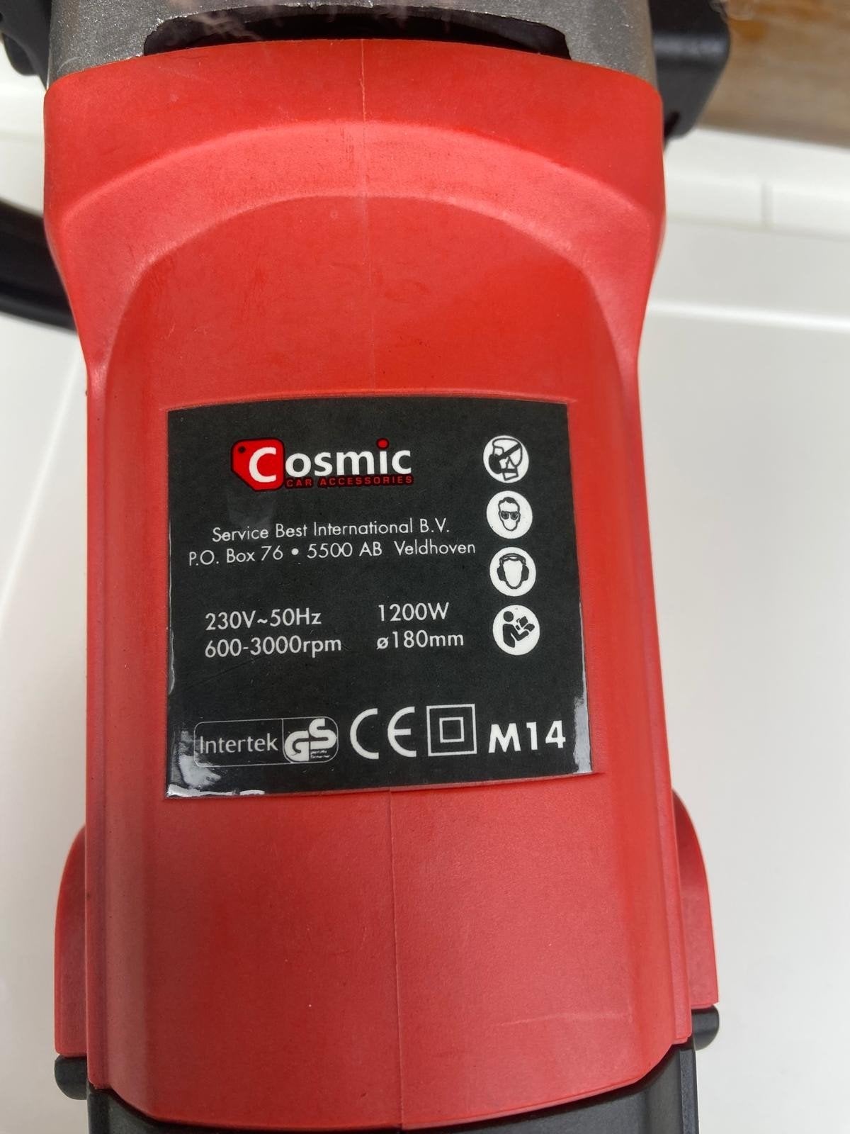 Cosmic Polijstmachine 1200W, Ophalen of Verzenden, 1200 watt of meer, Overige typen