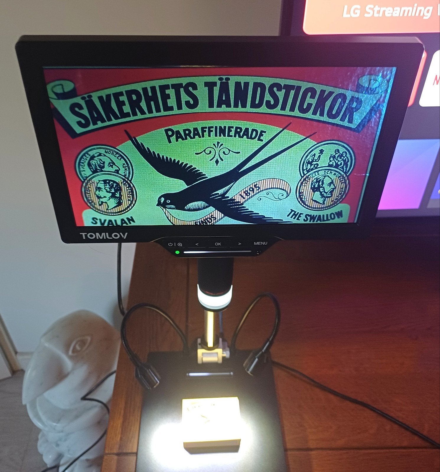 Microscoop digitaal, Audio, Tv en Foto, Ophalen of Verzenden, Zo goed als nieuw, Minder dan 400x