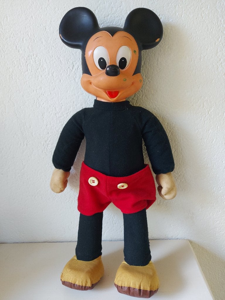Vintage Disney Marching Mickey Mouse, Verzamelen, Ophalen of Verzenden, Mickey Mouse, Gebruikt, Overige typen