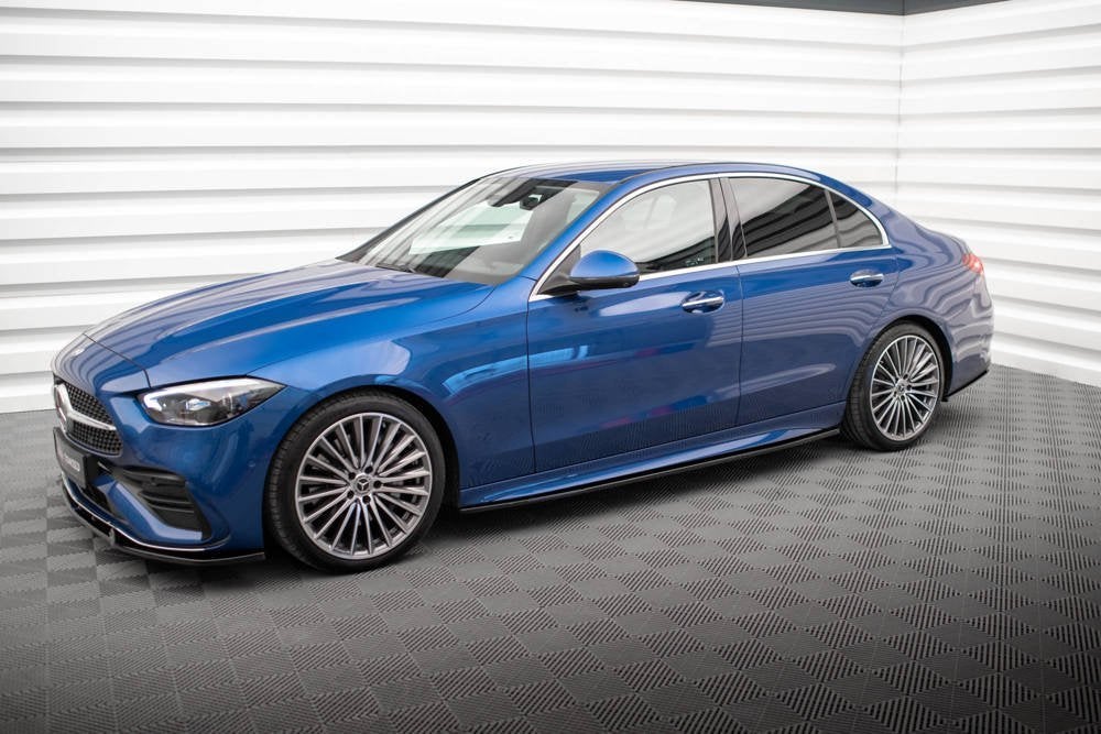 Voorlip sideskirts diffuser - Mercedes C AMG-Line W206 21+, Ophalen of Verzenden