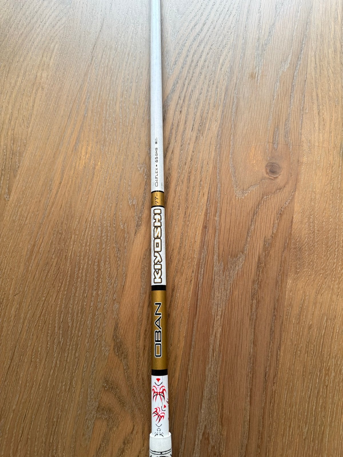 Oban Kiyoshi White 65g R-Flex Golf Shaft - 1 inch korter, Ophalen of Verzenden, Zo goed als nieuw, Club, Overige merken