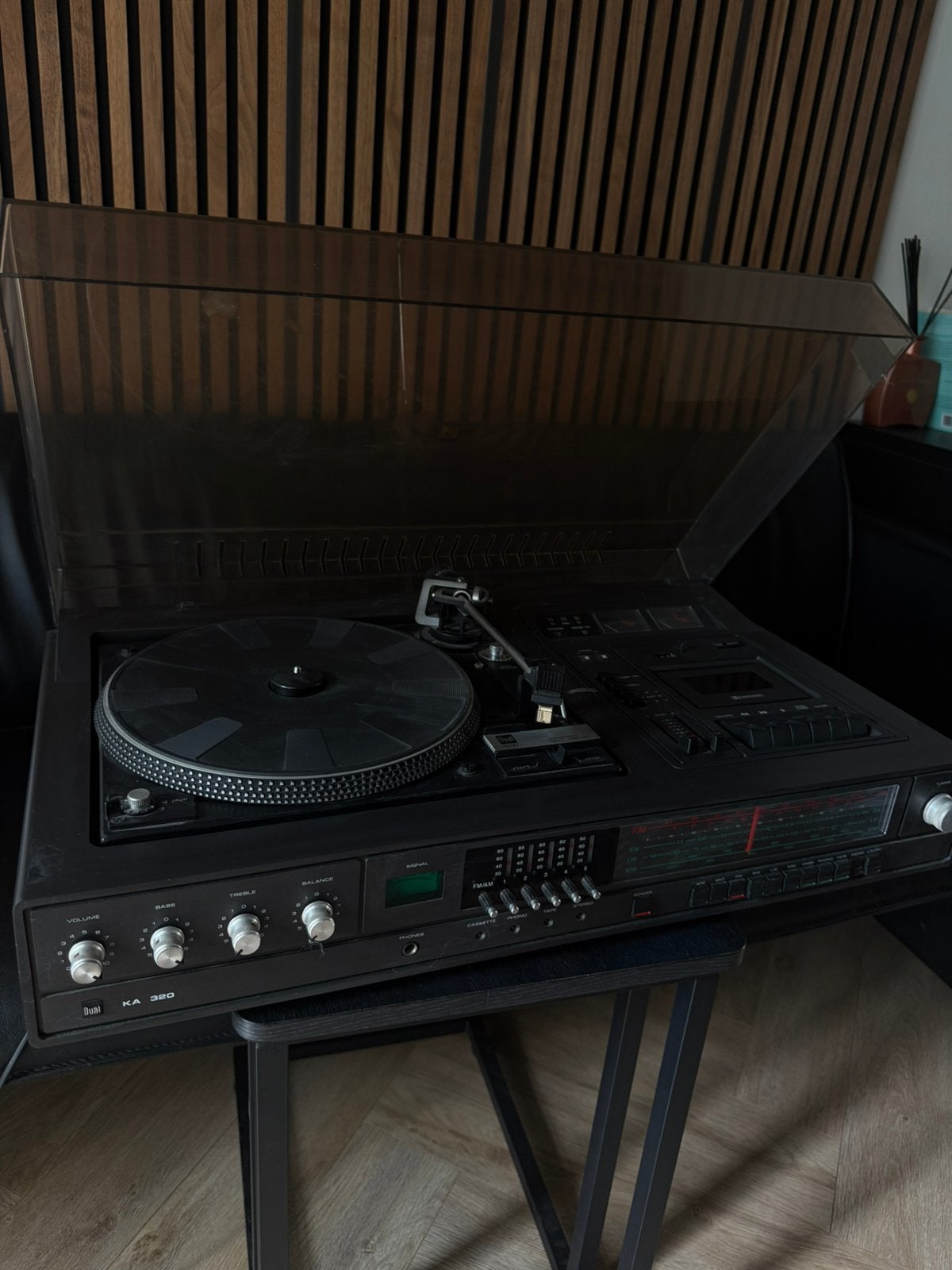 Dual KA 320 Vintage HiFi Stereo Set | Platenspeler  | Radio, Ophalen, Zo goed als nieuw, Dual