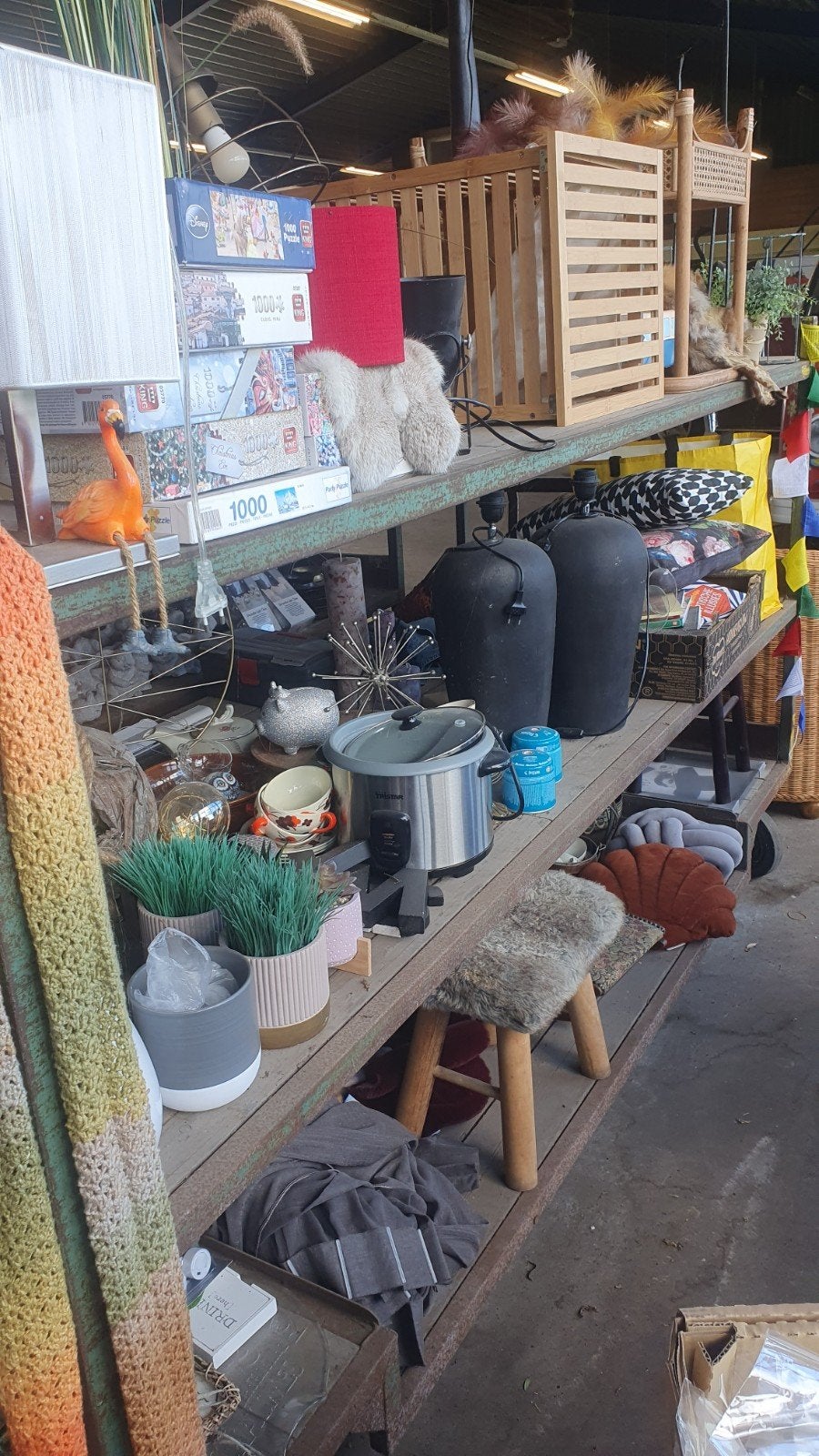 rommemarktspul, Ophalen