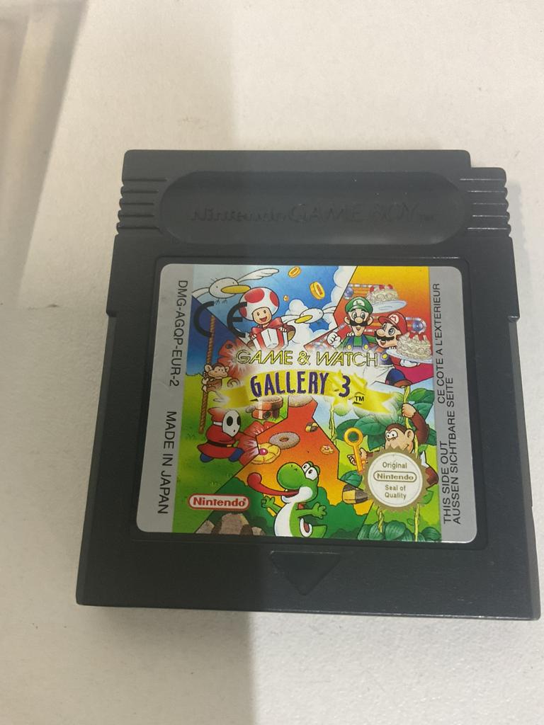 Game & Watch Gallery 3, Spelcomputers en Games, Games | Nintendo Game Boy, Ophalen, Zo goed als nieuw
