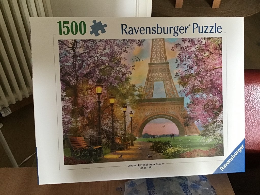 Ravensburger puzzel 1500 stukjes, Ophalen, 500 t/m 1500 stukjes, Zo goed als nieuw