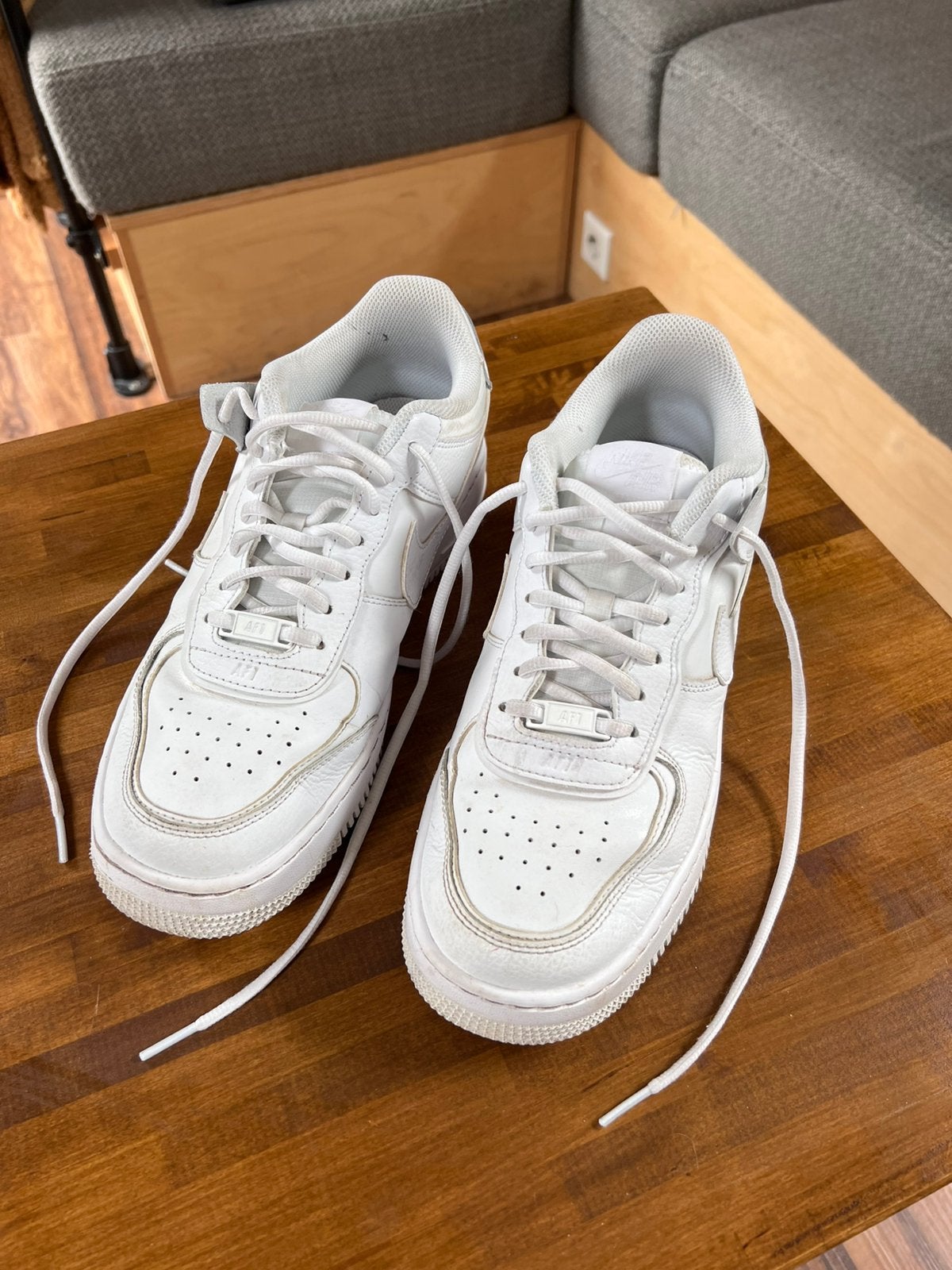 Nike airforce 1 shadow, Kleding | Dames, Wit, Ophalen of Verzenden, Sneakers of Gympen, Zo goed als nieuw