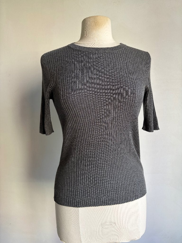 repeat top maat 36 grijs, Kleding | Dames, Repeat, Verzenden, Zo goed als nieuw, Korte mouw
