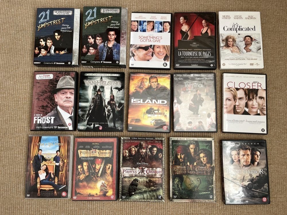 Kleine collectie diverse DVD's | 90 stuks, Cd's en Dvd's, Alle leeftijden, Ophalen of Verzenden, Gebruikt