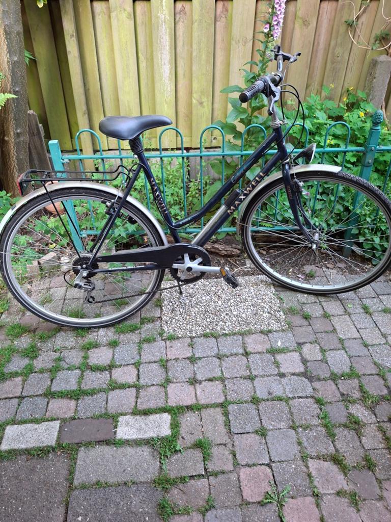 Maxwell damesfiets met versnellingen, Gebruikt, Velgrem, Versnellingen, 50 tot 53 cm