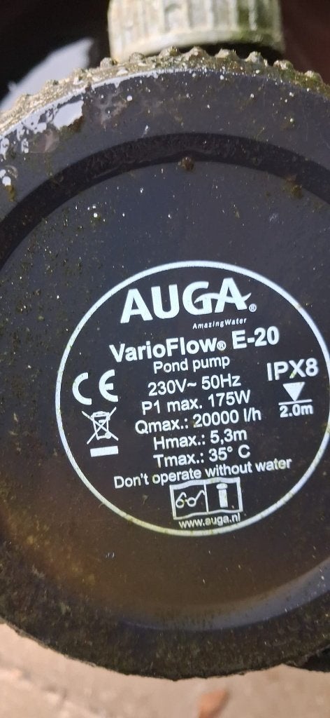 Auga vijverpomp., Ophalen, Gebruikt, Vijverpomp
