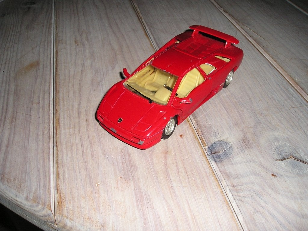 Bburago Lamborghini Diablo 1990, Ophalen of Verzenden, Gebruikt, Auto, Bburago