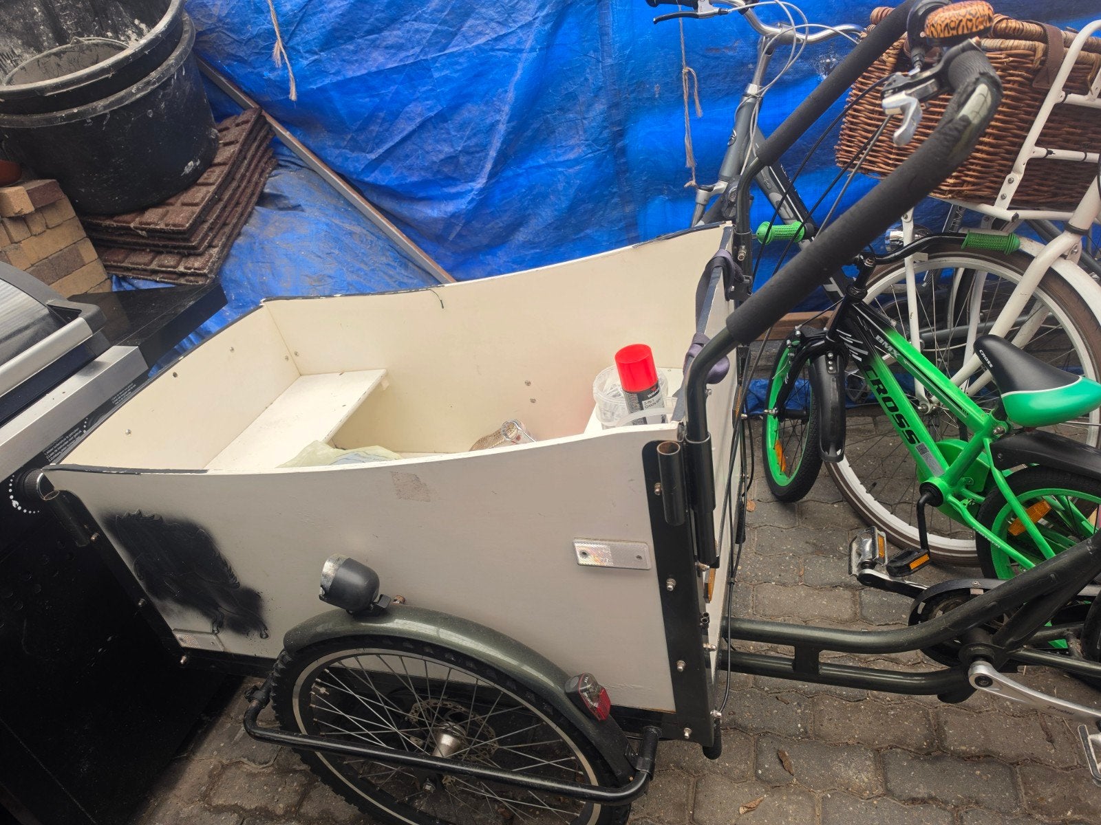 Bakfiets, Fietsen en Brommers, Ophalen, Gebruikt, 1 kind