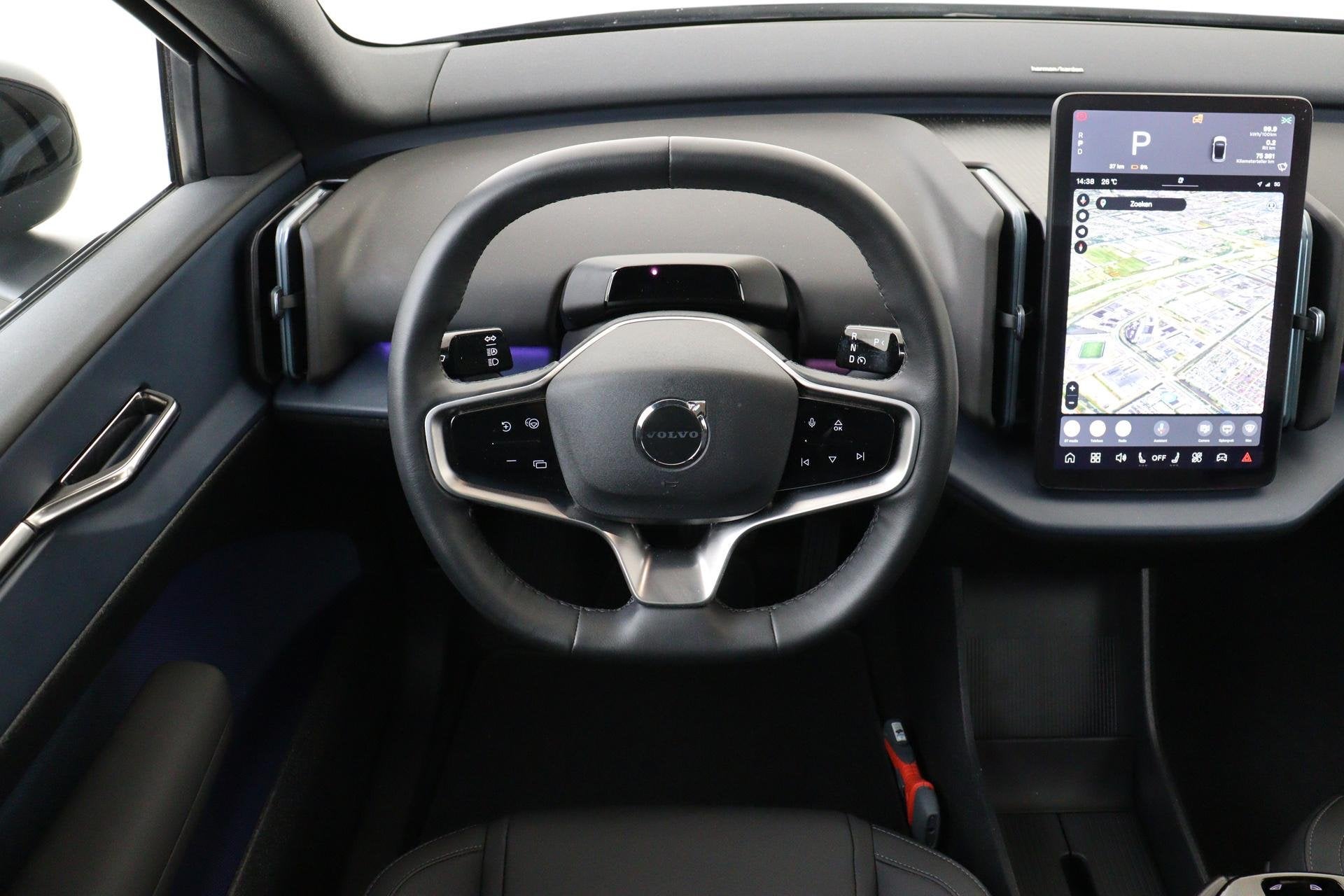 Volvo EX30 TWIN MOTOR PERFORMANCE ULTRA 69 kWh -PANO.DAK|HAR, Auto's, Automaat, 12 maanden, Gebruikt, Leder en Stof