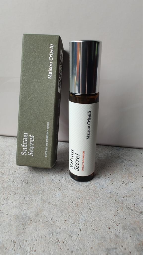 Maison Crivelli Safran Secret extrait de parfum 5 ml, Ophalen of Verzenden, Nieuw, Gehele gezicht