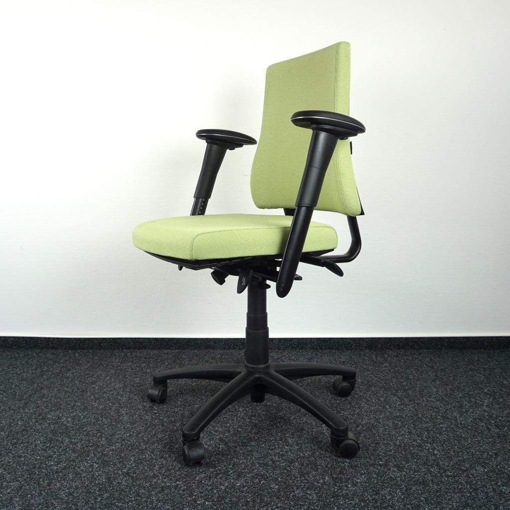 BMA Axia Bureaustoelen | Lime groen | Zwart | 4D-Pads, Gebruikt, -, -, Ophalen of Verzenden