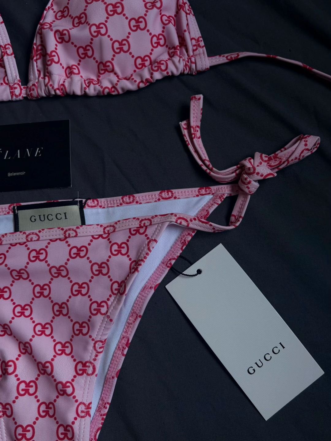 Gucci bikini roze, Kleding | Dames, Verzenden, Nieuw, Roze, Bikini