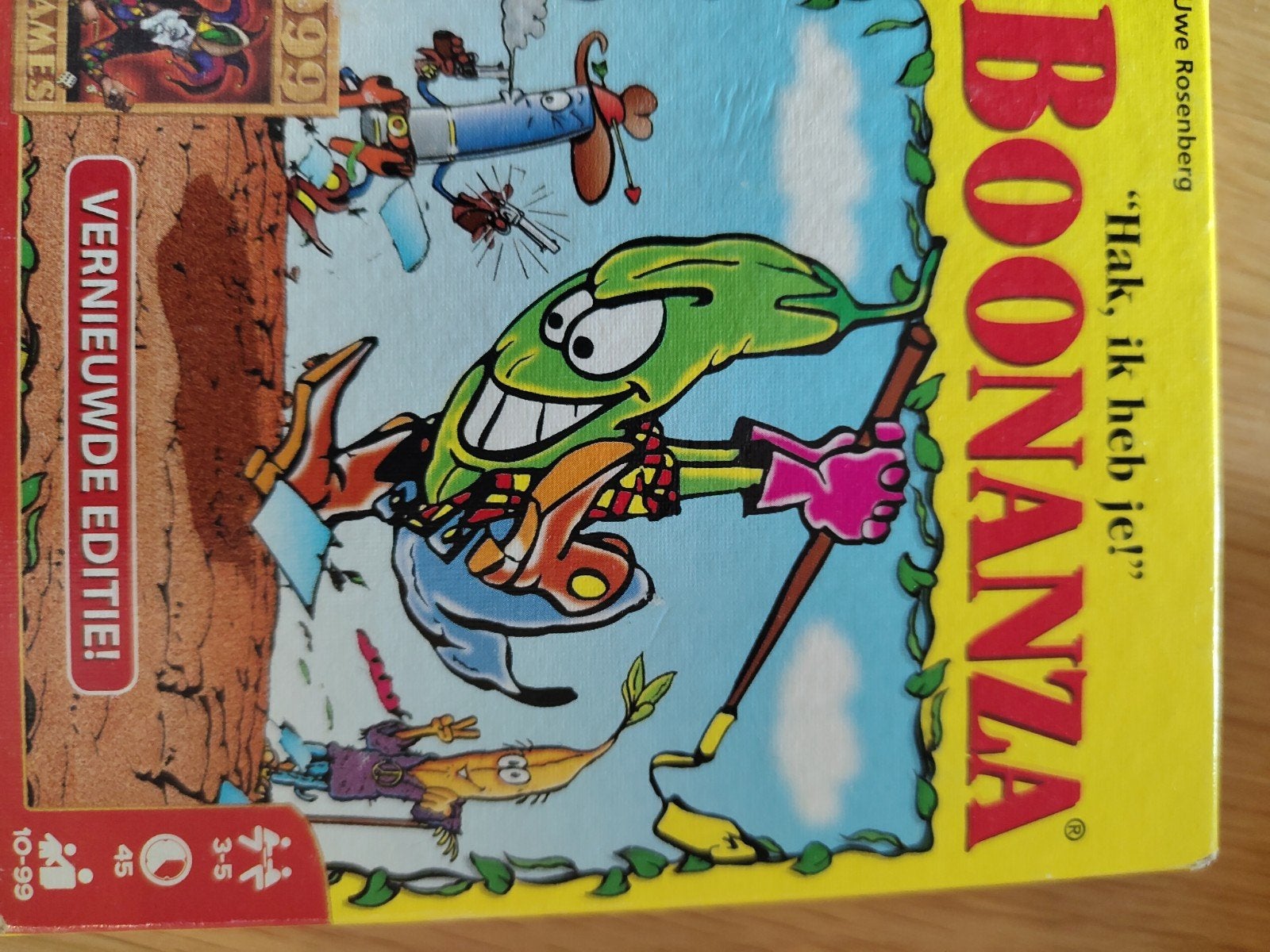 Boonanza: Het Bonenspel - Vernieuwde Editie, Vijf spelers of meer, Ophalen of Verzenden, Zo goed als nieuw, 999 Games