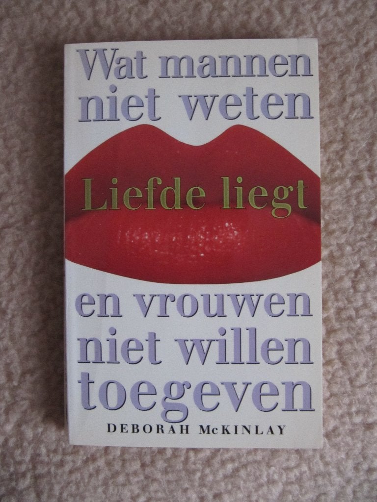 Liefde liegt door Deborah McKinlay, Ophalen of Verzenden, Zo goed als nieuw, Deborah McKinlay