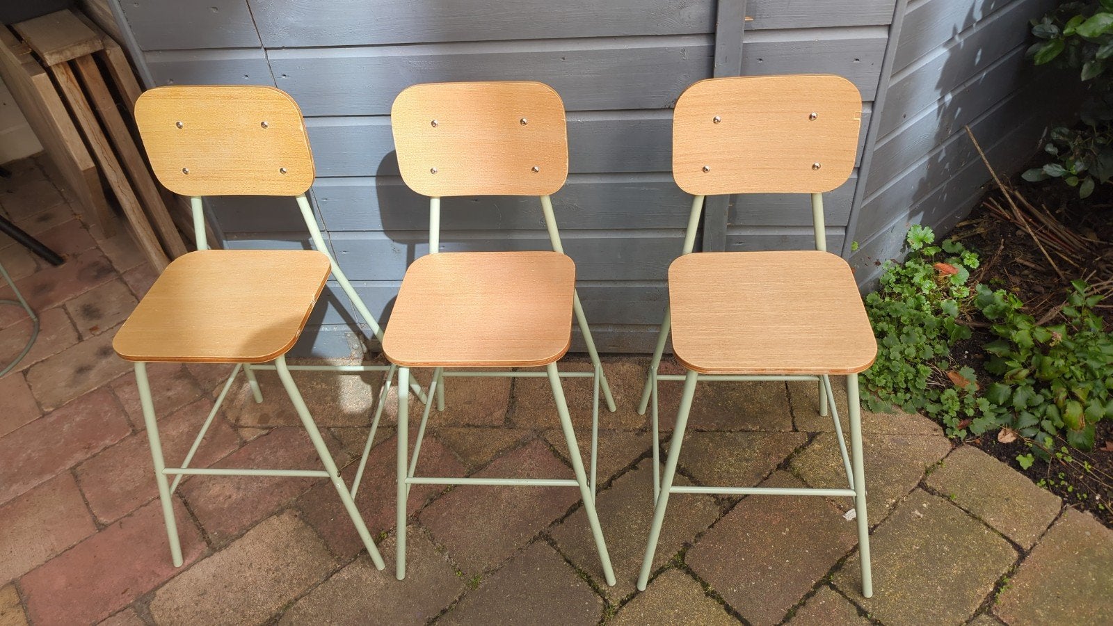 hoge kinderstoel kruk Sostrene Grene hout metaal, Ophalen, Gebruikt, Overige typen
