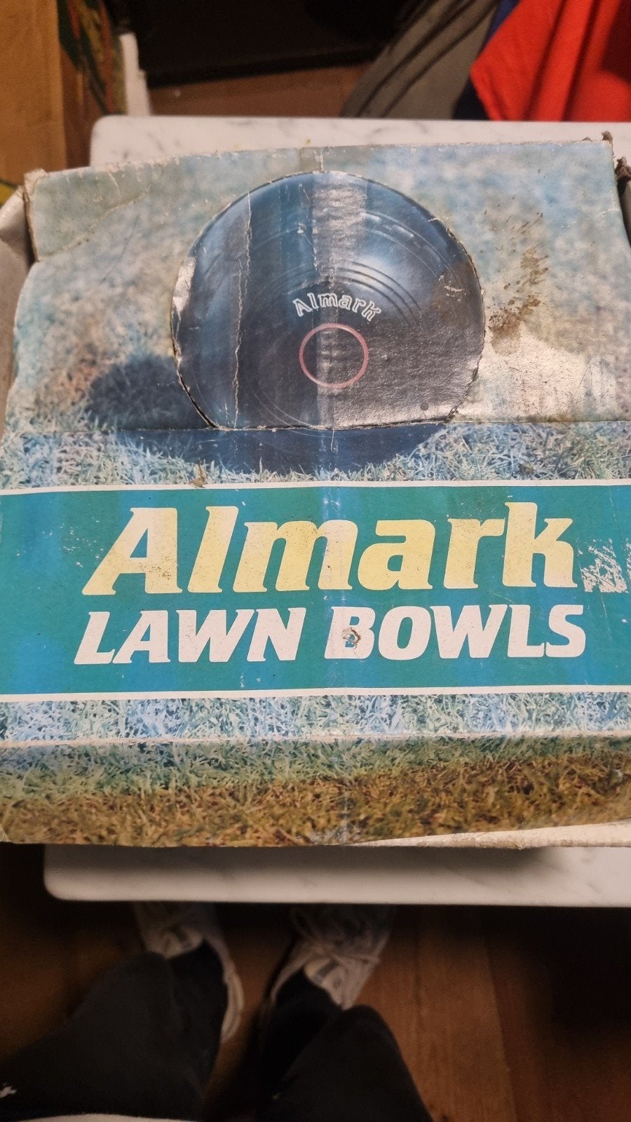 Almark Lawn Bowls Clubmaster Medium - Set van 4, Ophalen of Verzenden, Gebruikt