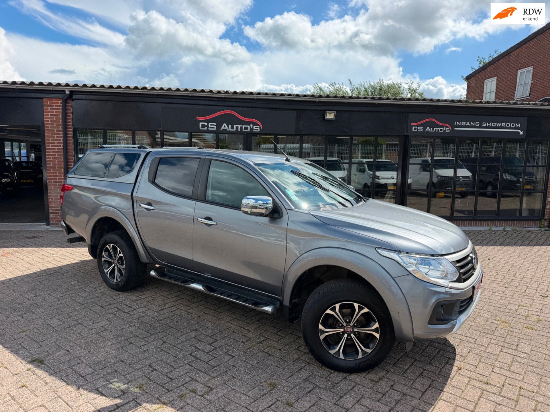 Fiat Fullback 2.4D SX Double Cab|180pk|euro6|2017|automaat|5, Auto's, Fiat, Automaat, Gebruikt, 181 pk, Bedrijf