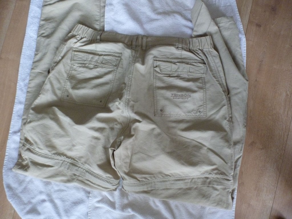 zomer TENSON wandel afrits broek 54 *GRATIS zend, Verzenden, Zo goed als nieuw, Maat 52/54 (L), Beige