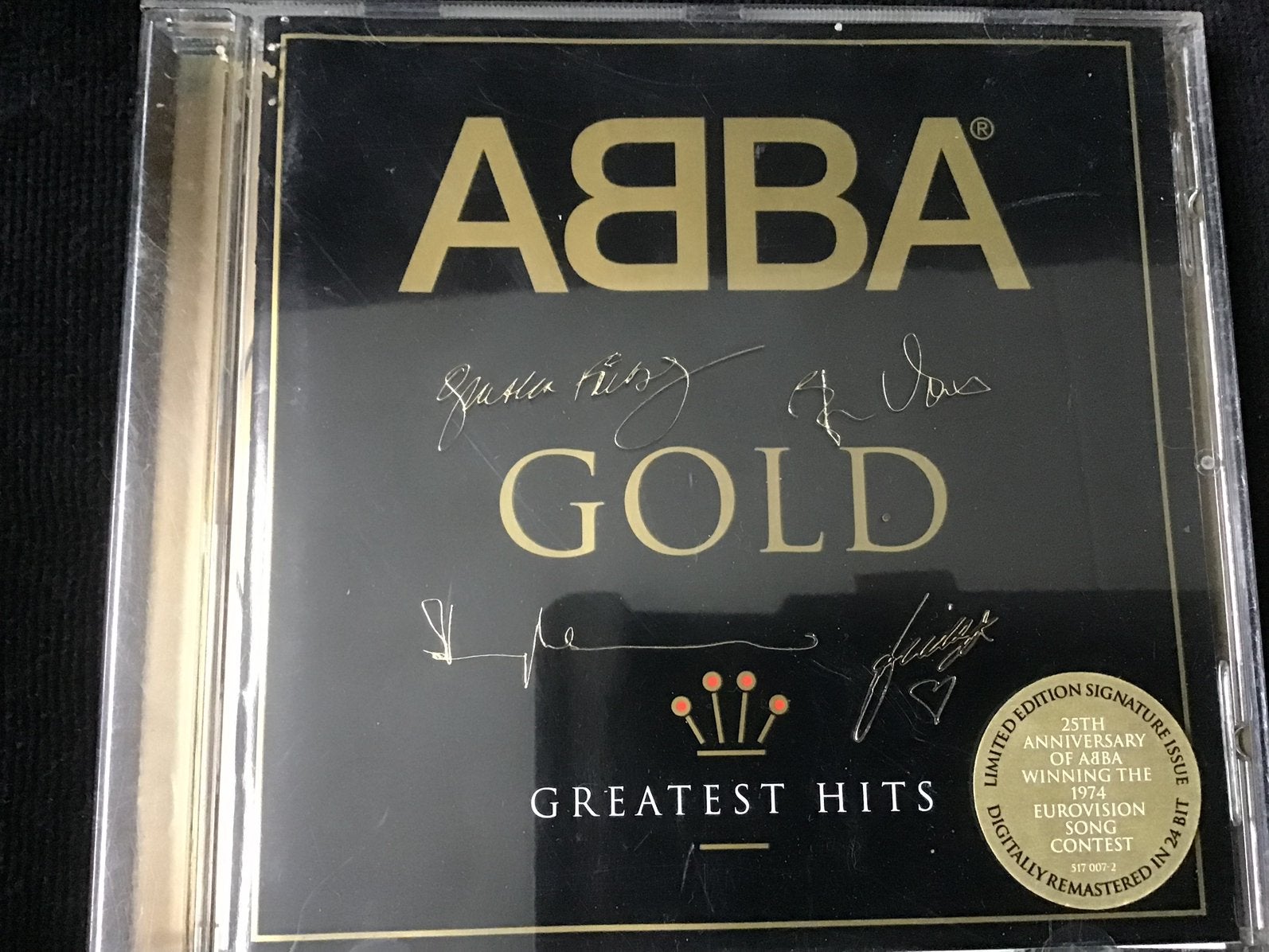 ABBA, Gold, Greatest Hits Limited Edition Signature Issue cd, Ophalen of Verzenden, Zo goed als nieuw